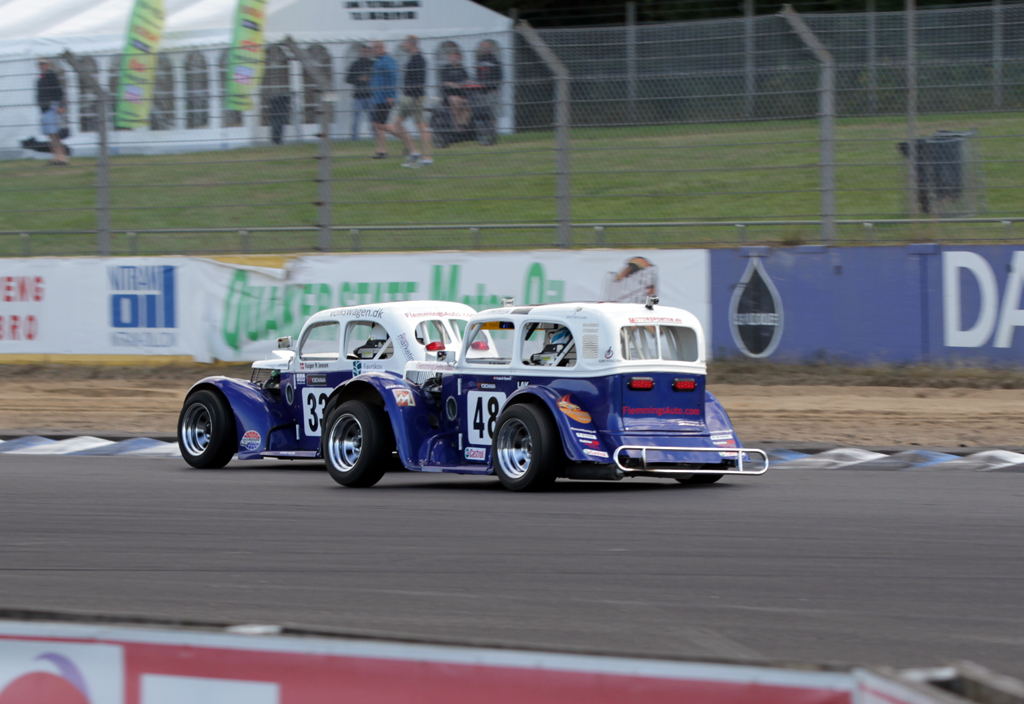 Nymark Racing bilerne.
(Foto: Motorsporten.dk)